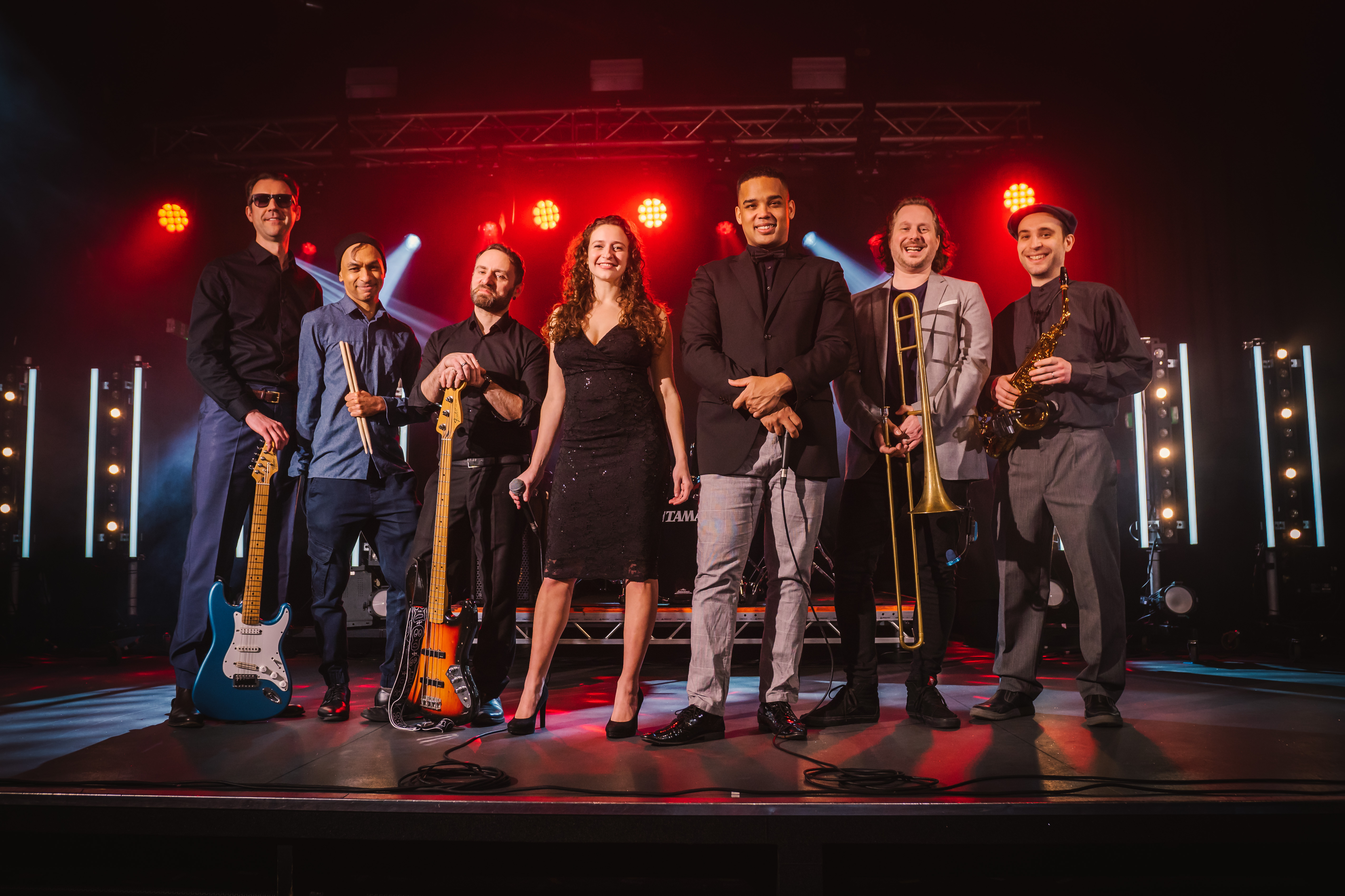 The Soul Cats performing